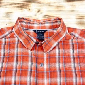 Marmot Men's Plaid S/S Shirt Sz M